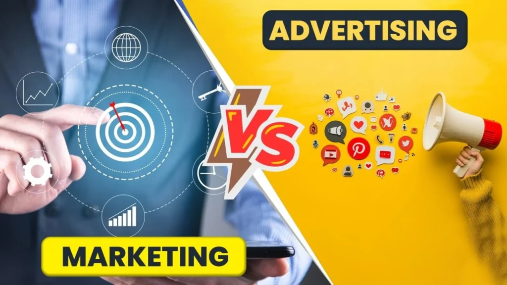 Marketing vs Advertising Marketing vs Advertising