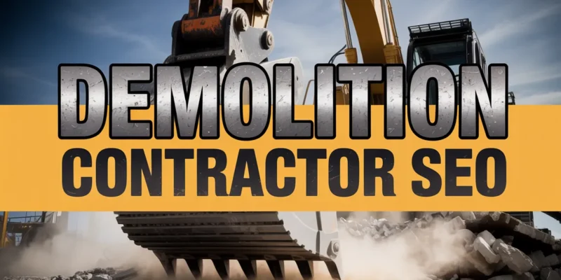 Demolition Contractor SEO